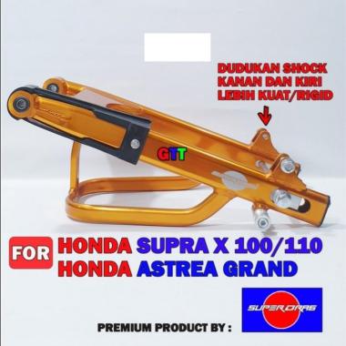 Swing Arm Honda Supra X Lama Dan Astrea Grand Stabilizer Super Drag - GOLD