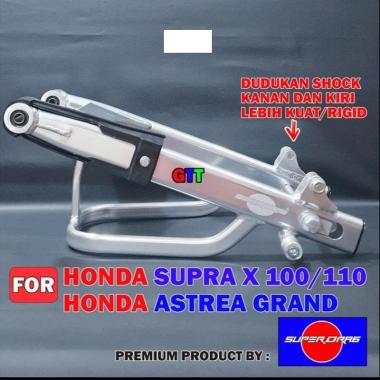 Swing Arm Honda Supra X Lama Dan Astrea Grand Stabilizer Super Drag - SILVER
