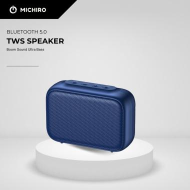 Michiro Speaker Wireless Murah Acome Juicy Bluetooth Speaker A1 Navy
