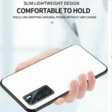 Case Glass VIVO Y20 Premium Soft Case Glass Original