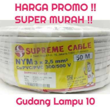 Kabel Listrik NYM 3x2.5mm Supreme @50m