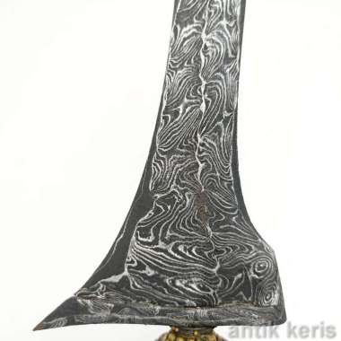 Keris Pusaka Brojol Pamor Lar Gangsir Garap Istimewa Warangka Timoho