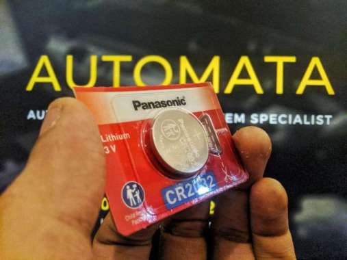 Baterai Remote Kunci Mobil Honda City Hatchback Original Panasonic