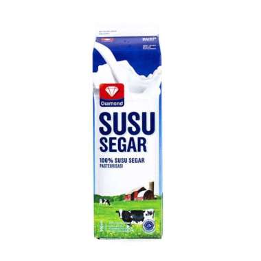 Susu segar Fresh milk Diamond 946 ml | Susu Pasteurisasi