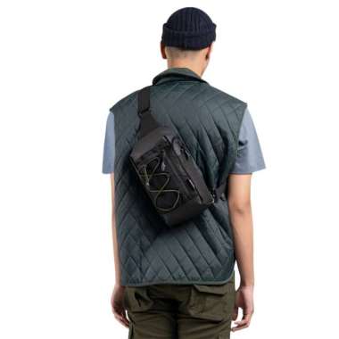 Promo Tas Selempang Bodypack Snug Sling Bag Hitam Diskon 9 di