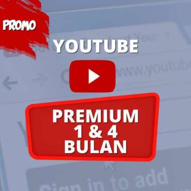 Youtube Premium dan Youtube Music Email Pembeli 1 Bulan