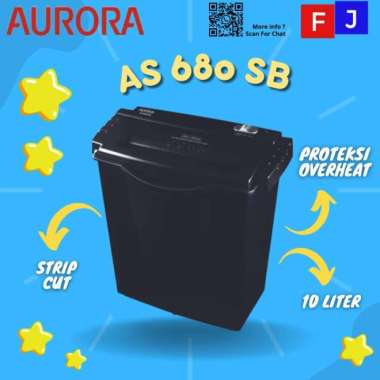 AURORA AS 680 SB | Mesin Penghancur Kertas Paper Shredder GARANSI