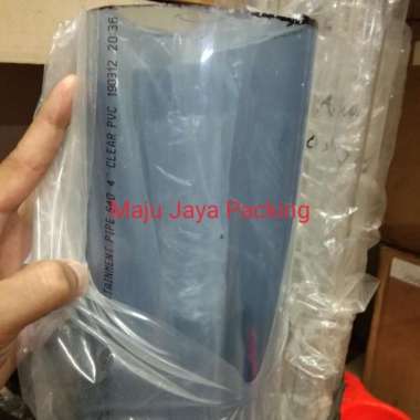 Pipa pvc bening / pipa pvc transparan / pipa pvc clear 1" inch 50 cm