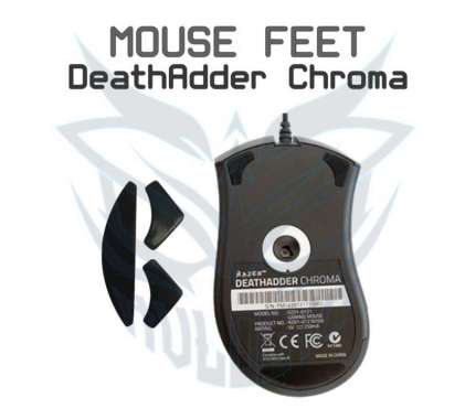 Mouse Feet Glide RAZER DeathAdder Chroma - Mousefeet Skates PTFE