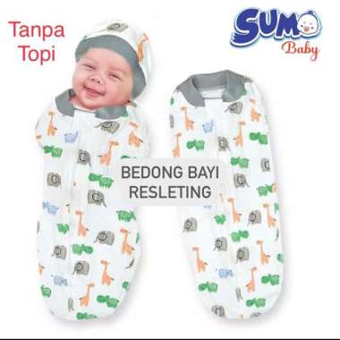 Bedong Bayi / Bedong Bayi Instan / Bedong Bayi Resleting /Bedong Baby Girl