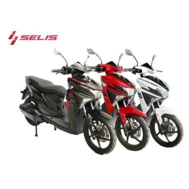 HARGA SUBSIDI Motor Listrik Selis Agats Single Baterai Lithium Garansi SNI Opsi 1 Putih