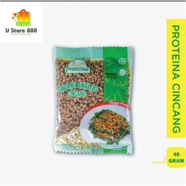 Proteina 40 gram, Daging Nabati proteina Mpasi Proteina Prote Hijau Cincang