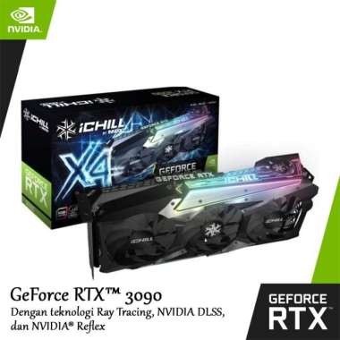 VGA CARD INNO3D GeForce RTX â„¢3090 ICHILL X4 24GB