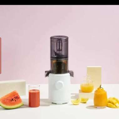 Hurom H310a-Bec04wh Slow Juicer Putih 220 ml - Desain Ramping dan Ringkas dari Korea