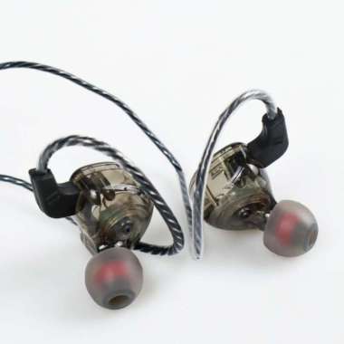 QKZ AK6 Headset In-Ear HIFI Sport Earphone Super Bass dengan Mikrofon - Hitam