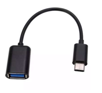 USB OTG TYPE C - Cable Multifunction Mobile Phone Hitam