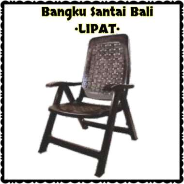 Kursi Santai Lipat Plastik - Kursi Malas - Kursi Teras Multicolor