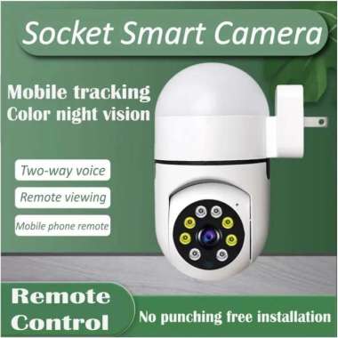 Smart IP Camera CCTV Lampu Bohlam Bulb LED Z1 360 Derajat Full HD V380 Pro Wifi Wireless Spy Kamera 