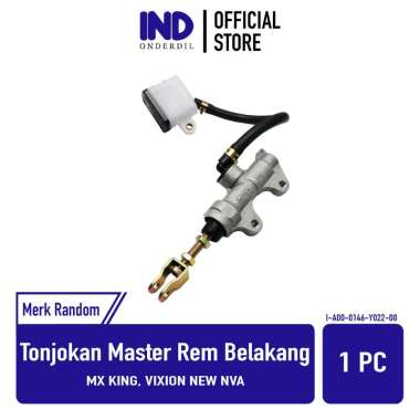 Tonjokan Master Rem Belakang Assy Vixion New NVA & MX King Dengan Rumah Minyak Rem Tabung Selang Sil