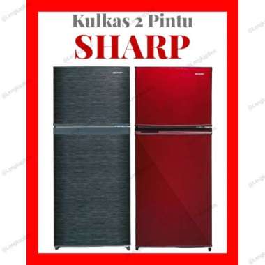 Kulkas SHARP 2 Pintu SJ195Md