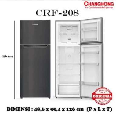 Kulkas CHANGHONG 2 Pintu Crf208