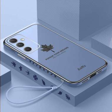 Soft Case Samsung A54 5G - Casing Samsung A54 5G Case Plating Samsung A54 5G Ungu