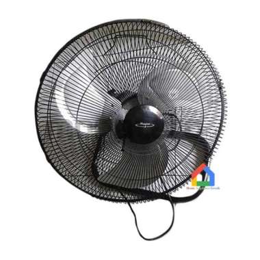 Kipas Angin Dinding & Meja Maspion Power Fan PW 450 D / Wall Fan & Desk Fan Maspion PW450D Hitam