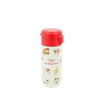 Coco-chan Greeting Life One Push Stainless Bottle