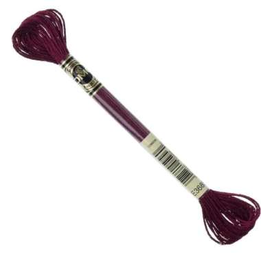 Benang DMC Light Effects Art 317 - E3685 - Rosewood Aged Metallic