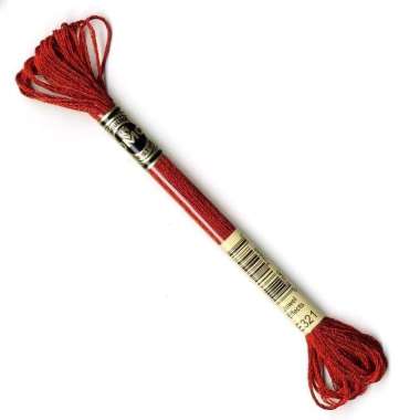 Benang DMC Light Effects Art 317 - E321 - Ruby Red Jewel Metallic