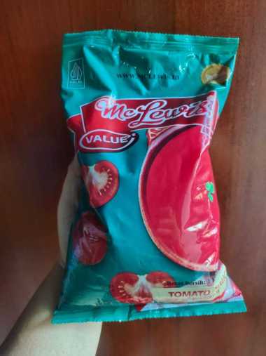 MC Lewis Saus/Saos Tomat/Saus Tomat Premium/Tomato Sauce 1 Kg Saus Tomat Pouch