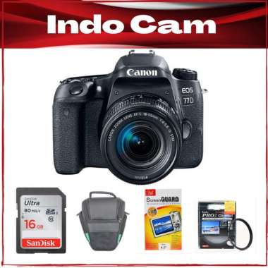 CAMERA CANON EOS 77D KIT 18-55 STM / CANON 77D KIT 18-55MM Multicolor