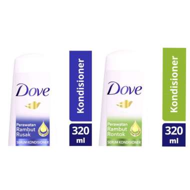 DOVE Conditioner 320ml all varian Biru