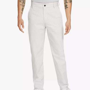 NIKE Dri-FIT UV Seersucker Chino Men's Golf Pants DH1947-077 Celana Original 100% 38