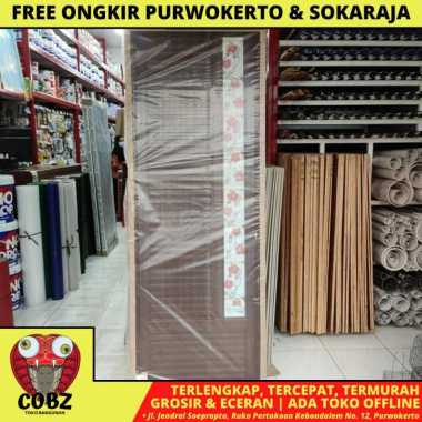 8 CM X 71 CM X 201 CM / WKD PINTU KAMAR MANDI KOS GALVALUM TEBAL KIRI