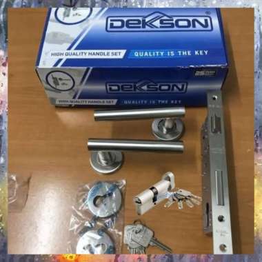 PAKET HANDLE DEKKSON LHTR 0821 SSS KOMPLIT KUNCI SILINDER KNOP