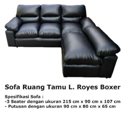 Sofa Ruang Tamu L. Royes Boxer Kota Pekanbaru