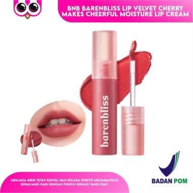 BNB BARENBLISS LIP VELVET CHERRY MAKES CHEERFUL MOISTURE LIP CREAM VELVET 08 CHOCO SENSE