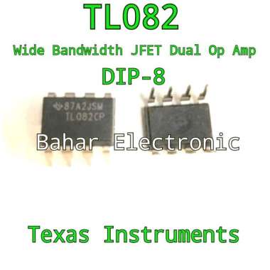 IC TL082 TL082CP DIP-8 Original Texas Instruments
