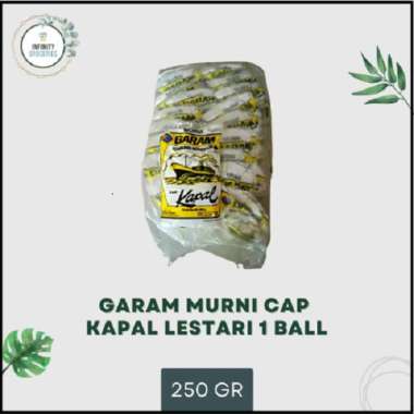 GARAM MURNI CAP KAPAL 250 GR 1 BALL MURAH !!