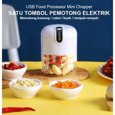 ZS Mini Chopper/Food Processor putih