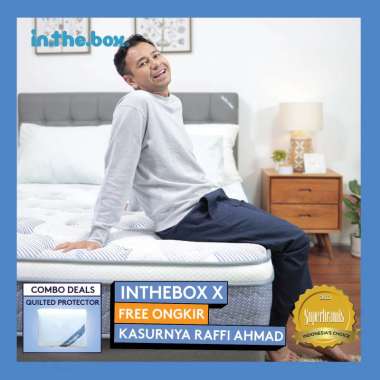 Bundle Kasur Springbed INTHEBOX X & MP Quilted - Gratis Bantal !! 90 x 200