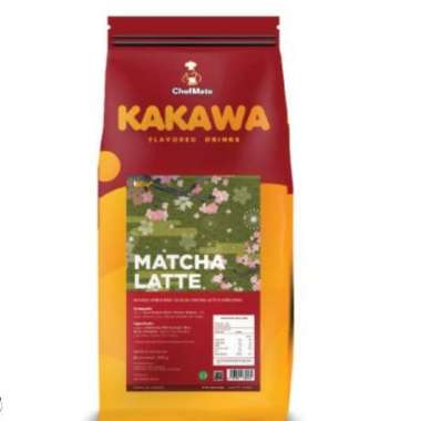 Chefmate Kakawa matcha Latte 500g Minuman Bubuk Instant
