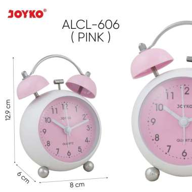 Jam Beker Dering Beker Alarm Clock Joyko ALCL-606 biru