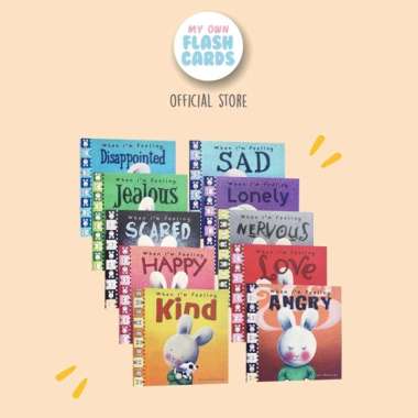 [JUAL SATUAN] When I'm Feeling Book Trace Moroney Buku Edukasi Import Disappointed