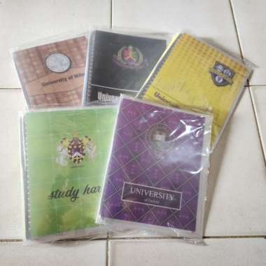 Map Binder/ Binder Note A5 Ring Besi Fancy Karakter/ Campus Campus