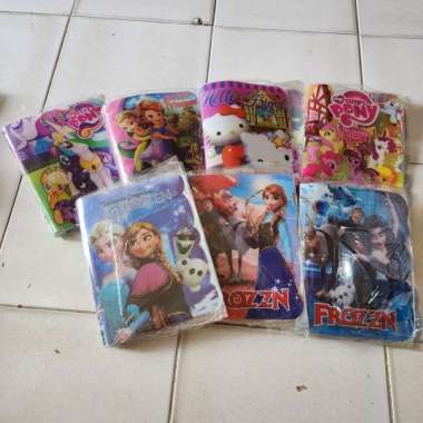 Map Binder/ Binder Note A5 Ring Besi Fancy Karakter/ Campus Fancy Perempuan