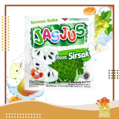 NA JASJUS Minuman Serbuk Instan Aneka Rasa Sachet Satuan / Jas jus Bubuk Instant Saset Rasa Buah Seg