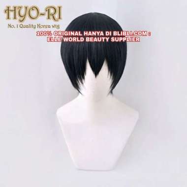 READY STOCK - WIG COSPLAY ANIME HAIKYUU!! HAIKYU! HAIKYUU HAIKYU WIG TOBIO KAGEYAMA WIG KAGEYAMA TOB