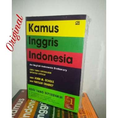 Kamus Bahasa Inggris Indonesia John Echols ( Soft Cover )